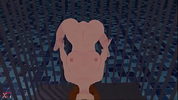 Vocaloid girl drowning with audio