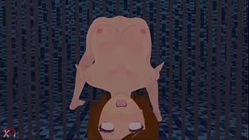 Vocaloid girl drowning with audio