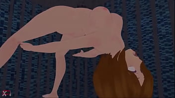 Vocaloid girl drowning with audio