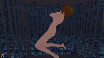 Vocaloid girl drowning with audio