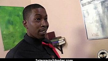 Amateur milf having interracial sex at home 19