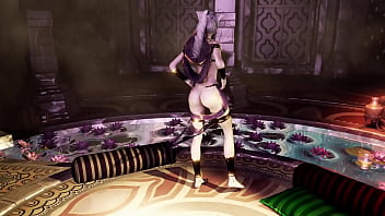 Shy catwoman slave erotic solo dances in luxery transparent clothing