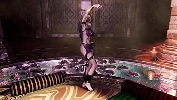 Shy catwoman slave erotic solo dances in luxery transparent clothing