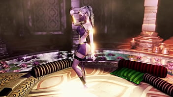 Shy catwoman slave erotic solo dances in luxery transparent clothing