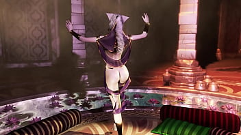 Shy catwoman slave erotic solo dances in luxery transparent clothing