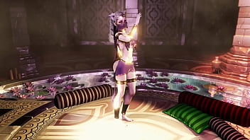 Shy catwoman slave erotic solo dances in luxery transparent clothing