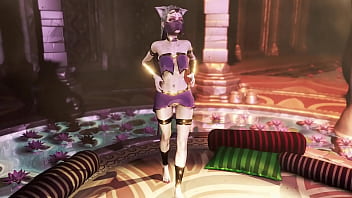 Shy catwoman slave erotic solo dances in luxery transparent clothing Shy catwoman slave erotic solo dances in luxery transparent clothing