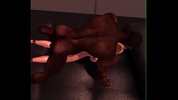 Little bitch is fucked by master