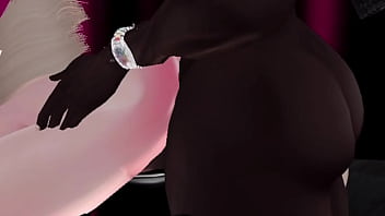 Massive bbc gaping her pussy