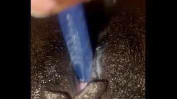 Fucking a pen up in my tight warm good wet pussy
