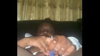 Fucking a pen up in my tight warm good wet pussy