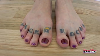 Brunette inked cutie kali ryder sucks a cock and swallows the big cumshot