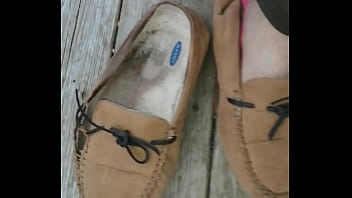 Well worn slippers