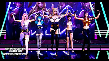 Mmd gfriend glass bead sexy kpop dance