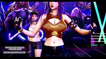 Mmd gfriend glass bead sexy kpop dance