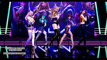 Mmd gfriend glass bead sexy kpop dance