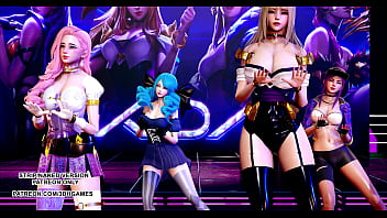 Mmd gfriend glass bead sexy kpop dance