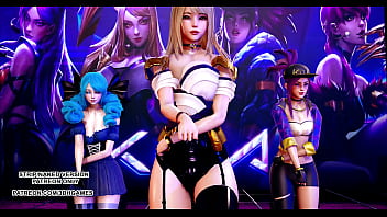 Mmd gfriend glass bead sexy kpop dance