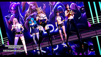 Mmd gfriend glass bead sexy kpop dance