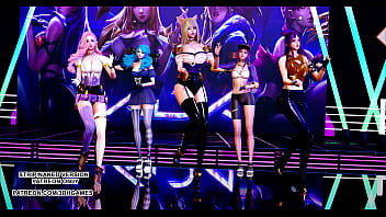 Mmd gfriend glass bead sexy kpop dance