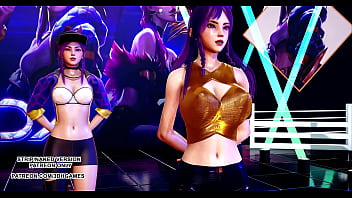 Mmd gfriend glass bead sexy kpop dance