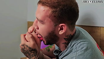 Mature monique fuentes has a hot podcast with brian evansx and it ends in a happy ending