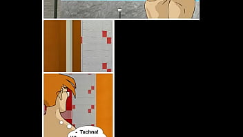 Techna from suck boyfriend's cock in this flash comics