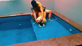 I tore up this tasty pussy in the pool