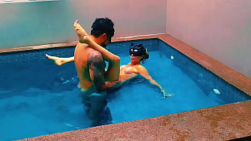 I tore up this tasty pussy in the pool