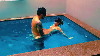 I tore up this tasty pussy in the pool