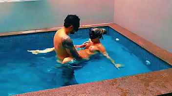 I tore up this tasty pussy in the pool