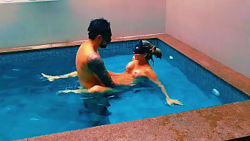 I tore up this tasty pussy in the pool