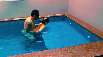 I tore up this tasty pussy in the pool