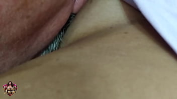 Mature milf candi annie gets eaten then gets a big creampie filling of cum