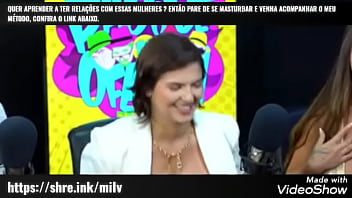 Ela estava mesmo cok vontade ao vivo