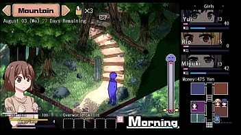 Pixel porn boy wants to fuck his big titted roomates in his summer vacations