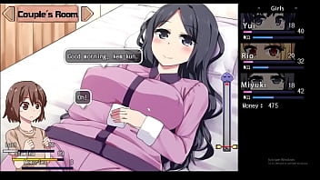 Pixel porn boy wants to fuck his big titted roomates in his summer vacations