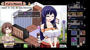 Pixel porn boy wants to fuck his big titted roomates in his summer vacations