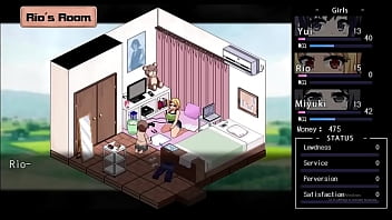 Pixel porn boy wants to fuck his big titted roomates in his summer vacations