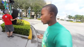 Caricature gone wrong starving artist gets fed black dick