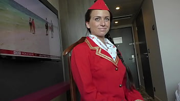 Big butt air hostess natalee