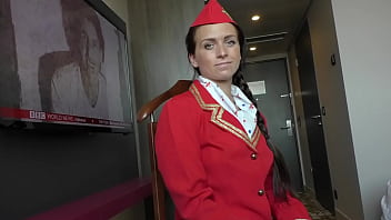 Big butt air hostess natalee