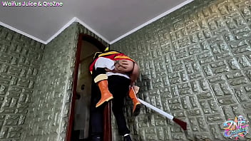 Zne cosplay megumin from konosuba ft waifus juice & qrozne free scene