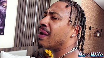 Husband and a black guy double penetrate his lustful wife leticia leite