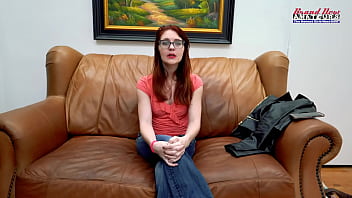 Horny Nerdy Ginger Dezi Rae Gets Finger Fucked And Deepthroats A Hard Cock thumbnail