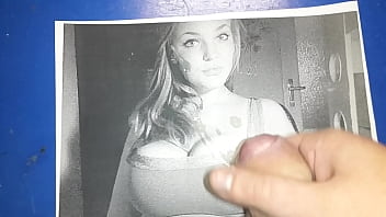 Cumshot On Big Tit Bitch thumbnail