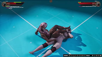 Luna vs olivia nf3d sexfight lesbian combat