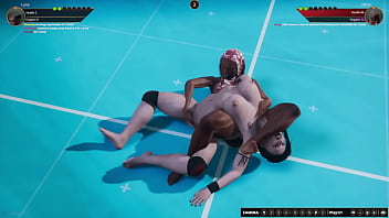 Luna vs olivia nf3d sexfight lesbian combat