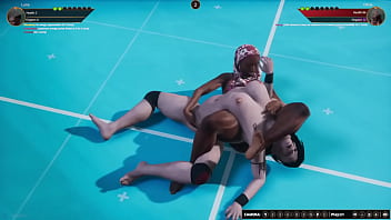 Luna vs olivia nf3d sexfight lesbian combat