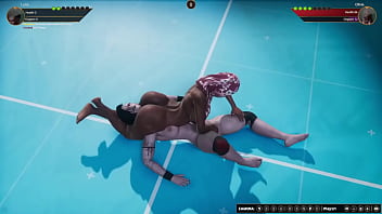 Luna vs olivia nf3d sexfight lesbian combat